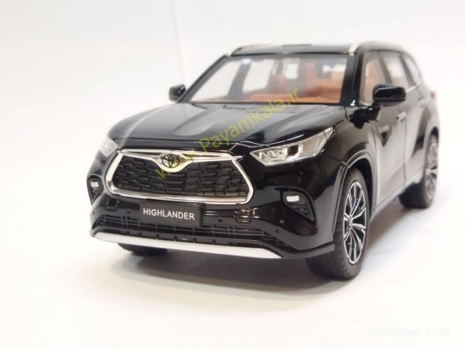 ماکت تویوتا هایلندر (TOYOTA HIGHLANDER 1:24 JFL) مشکی