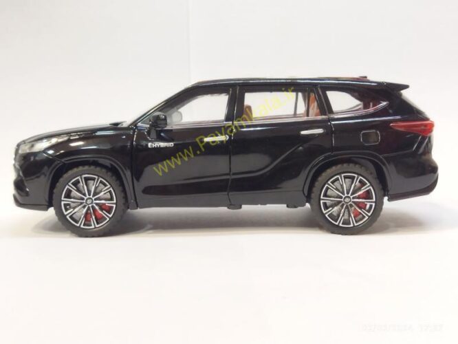 ماکت تویوتا هایلندر (TOYOTA HIGHLANDER 1:24 JFL) مشکی