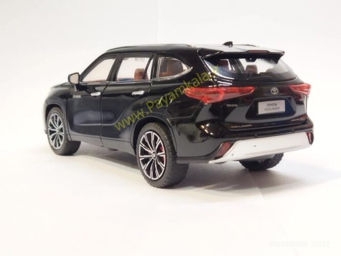 ماکت تویوتا هایلندر (TOYOTA HIGHLANDER 1:24 JFL) مشکی