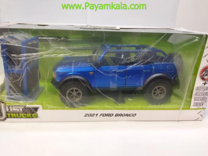 ماکت فورد (2021 FORD BRONCO JADA)(1:24) آبی