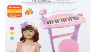اسباب بازی پیانو و میکروفن صندلی دار (BUDDY FUN PIANO SET)