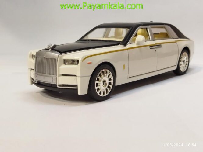 Metal replica of Rolls-Royce (ROLLS ROYCE SIONRAY) (1:24) white