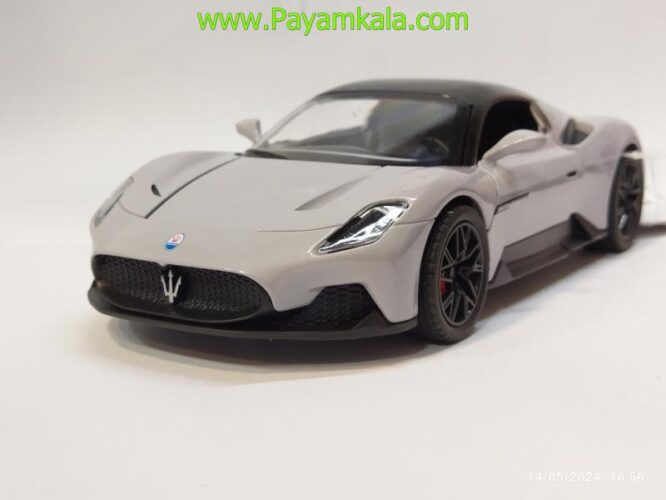 ماشین فلزی مازراتی گرن توریزمو (Maserati GranTurismo)(1:24) طوسی