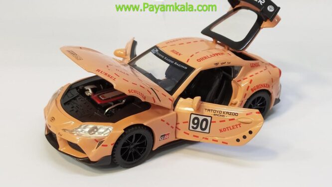 ماشین فلزی تویوتا سوپرا (TOYOTA GR SUPRA CONCEPT 1:32) طرح B