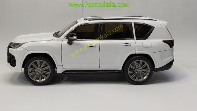 ماشین فلزی لکسوس (LEXUS LX600 CHIMEI) (1:24) سفید