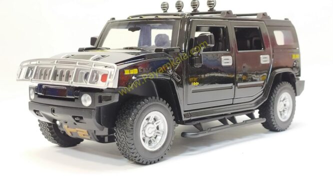 ماشین فلزی هامر (HUMMER H2) (XHO 1:24) مشکی