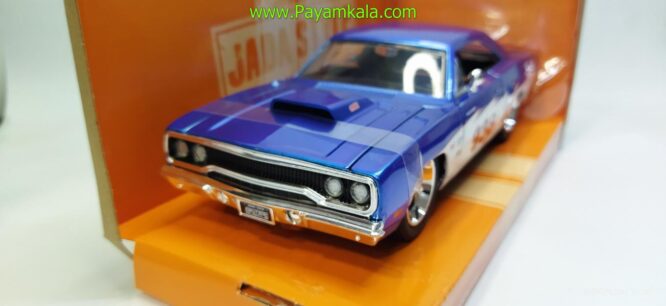 ماکت پلیموت رالی (PLYMOUTH 1970 ROAD RUNNER JADA)(1:24) آبی