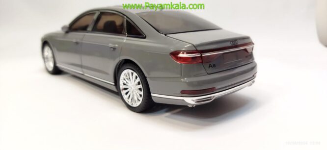 ماشین فلزی آئودی (AUDI A8 CHEZHI) (1:24) طوسی