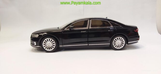 ماشین فلزی آئودی (AUDI A8 CHEZHI) (1:24) مشکی