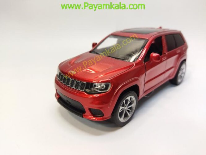 ماشین فلزی جیپ گرند چروکی (Jeep Grand Cherokee) قرمز