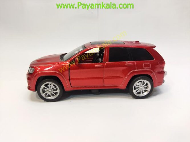 ماشین فلزی جیپ گرند چروکی (Jeep Grand Cherokee) قرمز