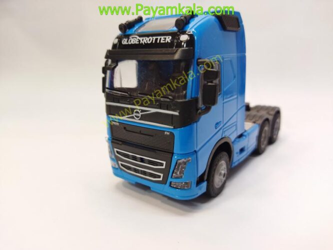 ماکت تریلی ولوو (VOLVO FH 3454) آبی