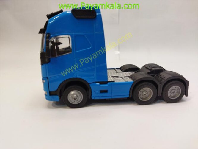 ماکت تریلی ولوو (VOLVO FH 3454) آبی