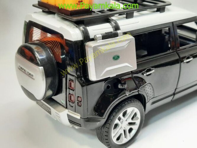 ماکت رنجرور دیفندر (RANGE ROVER VELOCITY CHEZHI)(607-8ACZ) مشکی