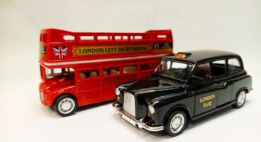 ماکت اتوبوس لندن و تاکسی (LONDON BUS & TAXI 3458YT)