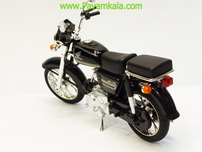 ماکت فلزی موتورسیکلت هوندا (HONDA JH70 1:12) مشکی