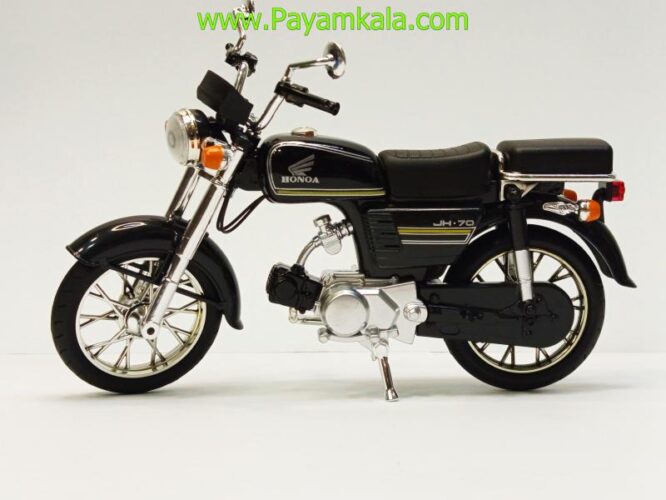 ماکت فلزی موتورسیکلت هوندا (HONDA JH70 1:12) مشکی