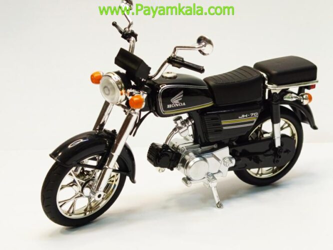 ماکت فلزی موتورسیکلت هوندا (HONDA JH70 1:12) مشکی