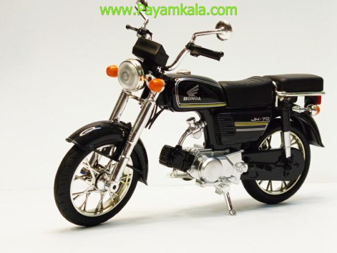 ماکت فلزی موتورسیکلت هوندا (HONDA JH70 1:12) مشکی