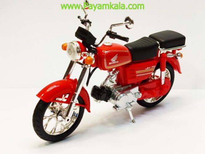 ماکت فلزی موتورسیکلت هوندا (HONDA JH70 1:12) قرمز