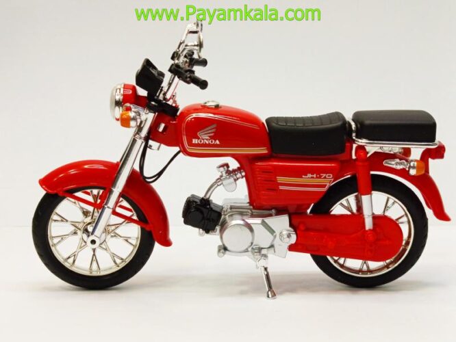 ماکت فلزی موتورسیکلت هوندا (HONDA JH70 1:12) قرمز