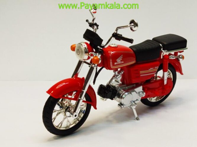 ماکت فلزی موتورسیکلت هوندا (HONDA JH70 1:12) قرمز