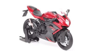 ماکت فلزی موتورسیکلت ام وی (MV AGUSTA F3 RR WELLY)(1/12) قرمز