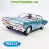 ماکت شورلت ایمپالا 1:24 (CHEVROLET IMPALA BY WELLY) آبی