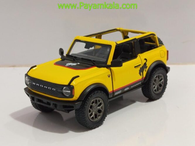 فورد برانکو رالی کینزمارت (KINSMART)(FORD BRONCO 2022 1:34) زرد