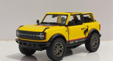 فورد برانکو رالی کینزمارت (KINSMART)(FORD BRONCO 2022 1:34) زرد