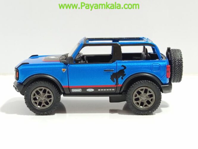 فورد برانکو رالی کینزمارت (KINSMART)(FORD BRONCO 2022 1:34) آبی