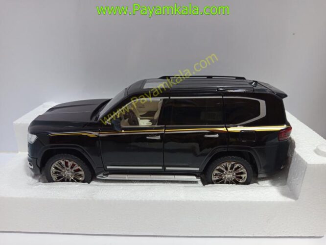 ماشین فلزی تویوتا لندکروز (TOYOTA LANDCRUISER CHEZHI 1:18)(8052) مشکی