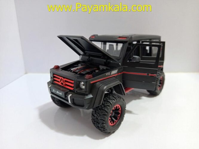 ماشین فلزی بنز جی کلاس دودزا (BENZ G-CLASS CHEZHI)(1:24)(CZ117AD) مشکی