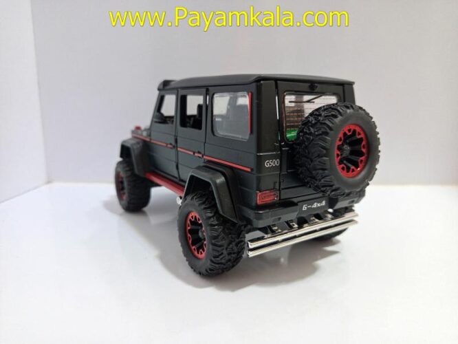 ماشین فلزی بنز جی کلاس دودزا (BENZ G-CLASS CHEZHI)(1:24)(CZ117AD) مشکی