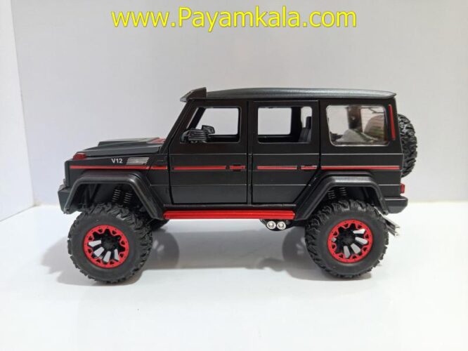 ماشین فلزی بنز جی کلاس دودزا (BENZ G-CLASS CHEZHI)(1:24)(CZ117AD) مشکی