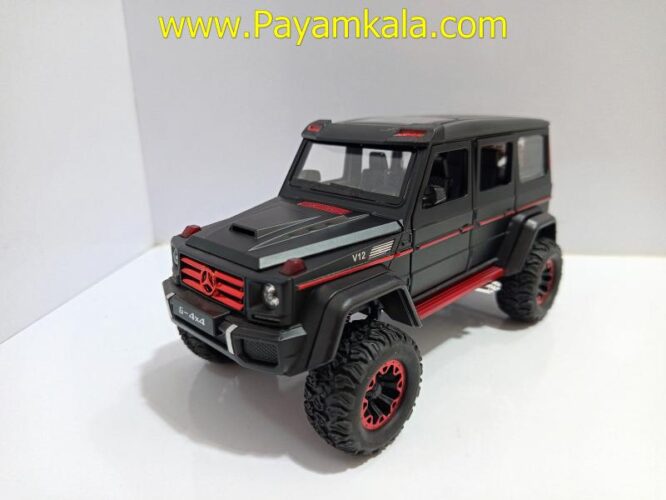 ماشین فلزی بنز جی کلاس دودزا (BENZ G-CLASS CHEZHI)(1:24)(CZ117AD) مشکی