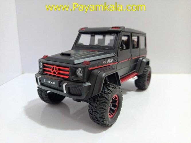ماشین فلزی بنز جی کلاس دودزا (BENZ G-CLASS CHEZHI)(1:24)(CZ117AD) مشکی