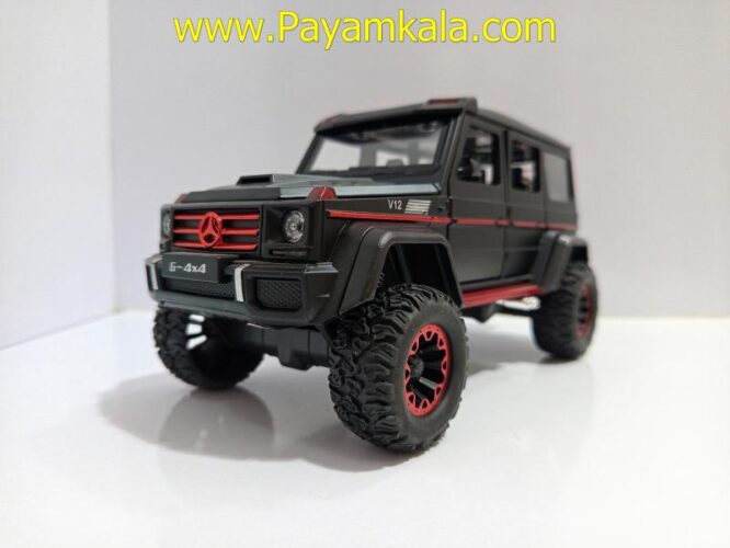 ماشین فلزی بنز جی کلاس دودزا (BENZ G-CLASS CHEZHI)(1:24)(CZ117AD) مشکی