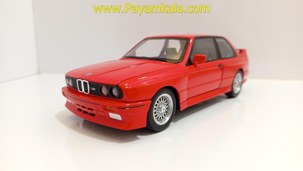 ماشین فلزی ب ام و (BMW E30 M3)(JLF 1:24) قرمز