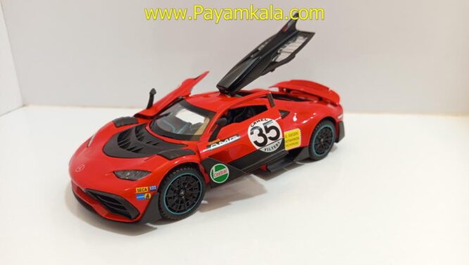 ماکت مرسدس بنز سوپراسپرت (NEW)(BENZ AMG JLF)(1:24) قرمز رالی
