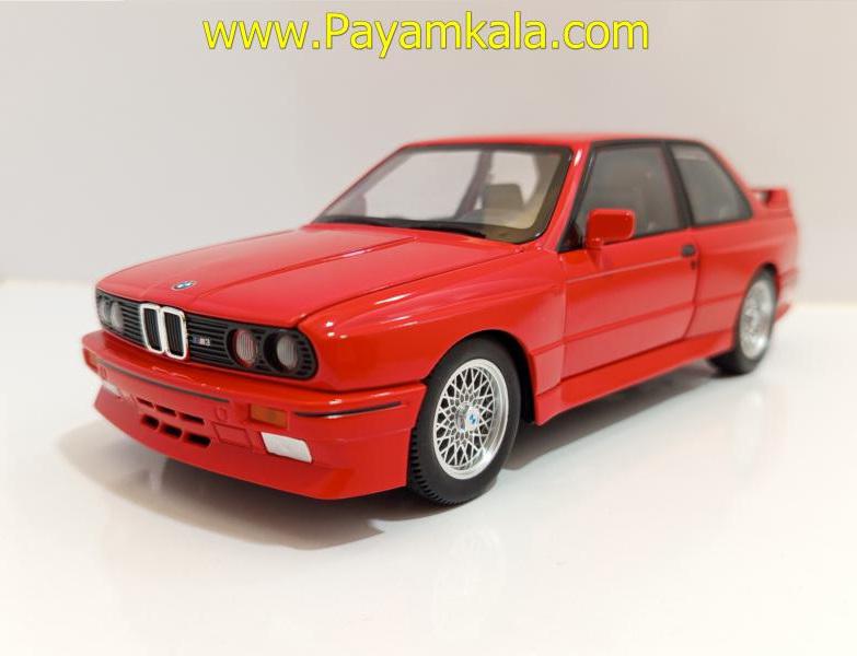 ماشین فلزی ب ام و (BMW E30 M3)(JLF 1:24) قرمز