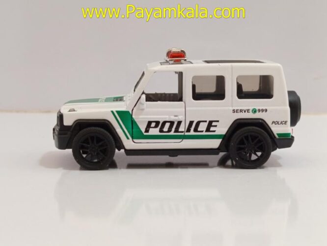 ماشین فلزی بنز پلیس کوچک (BENZ 1:48)(4332C)