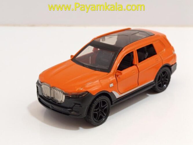 ماشین فلزی ب ام و X7 کوچک (BMW 1:48)(4341C) نارنجی