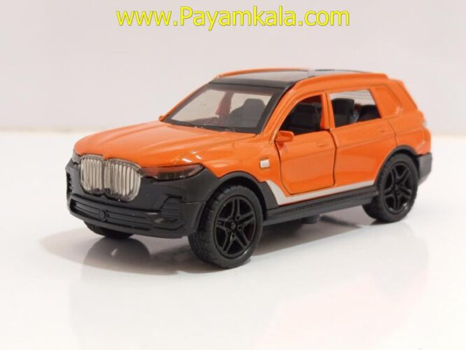 ماشین فلزی ب ام و X7 کوچک (BMW 1:48)(4341C) نارنجی