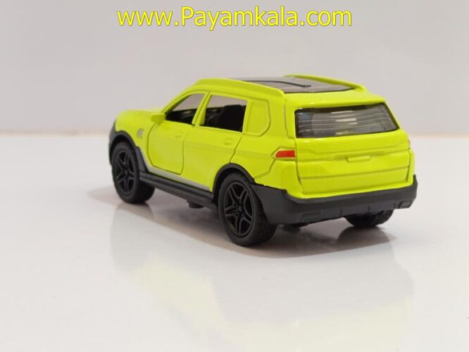 ماشین فلزی ب ام و X7 کوچک (BMW 1:48)(4341C) زرد