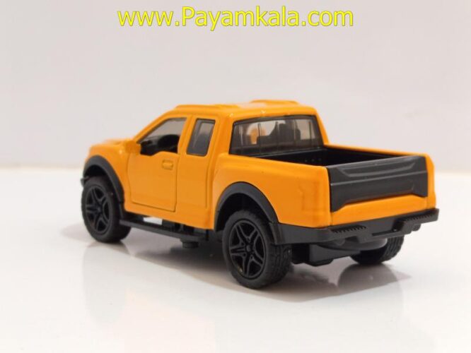 ماشین فلزی وانت فورد کوچک (FORD 1:48)(4351C) زرد
