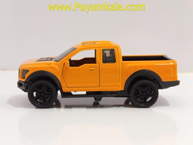 ماشین فلزی وانت فورد کوچک (FORD 1:48)(4351C) زرد