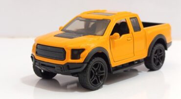 ماشین فلزی وانت فورد کوچک (FORD 1:48)(4351C) زرد