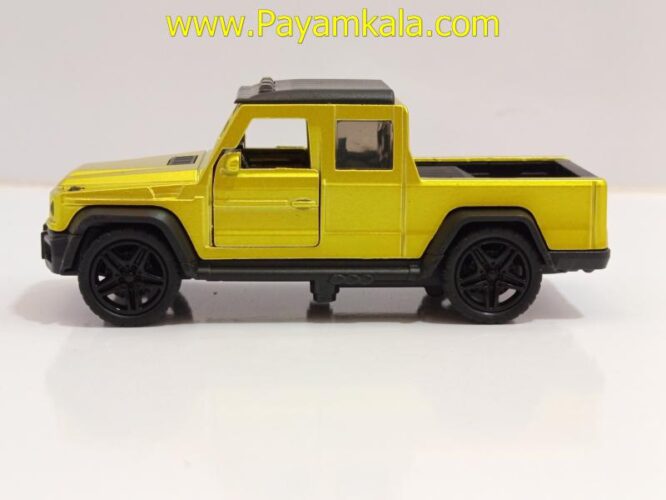 ماشین فلزی وانت بنز کوچک (BENZ 1:48)(4351C) سبز