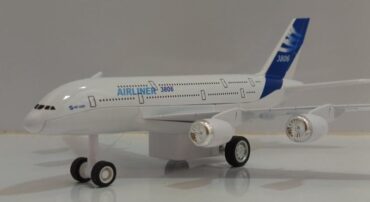 ماکت هواپیما مسافربری ایرلاینر AIRLINER فلزی (1:300) آبی